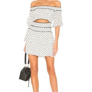 REVOLVE Lovers + Friends Polka Dot Mini Dress Size XS